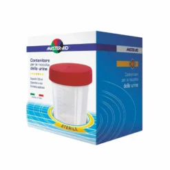 Master-Aid Contenitore per urine - Contenitore sterile per le analisi di fluidi organici, 120 ml