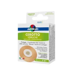 Master-Aid Crioline - Cerotti per la rimozione delle verruche plantari e palmari, 12 cerotti
