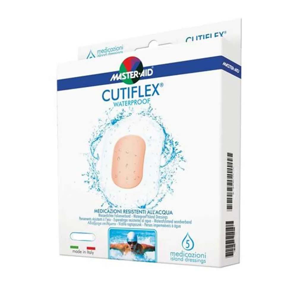 Master-Aid Cutiflex Medicazione Resistente all'Acqua, 5 Pezzi