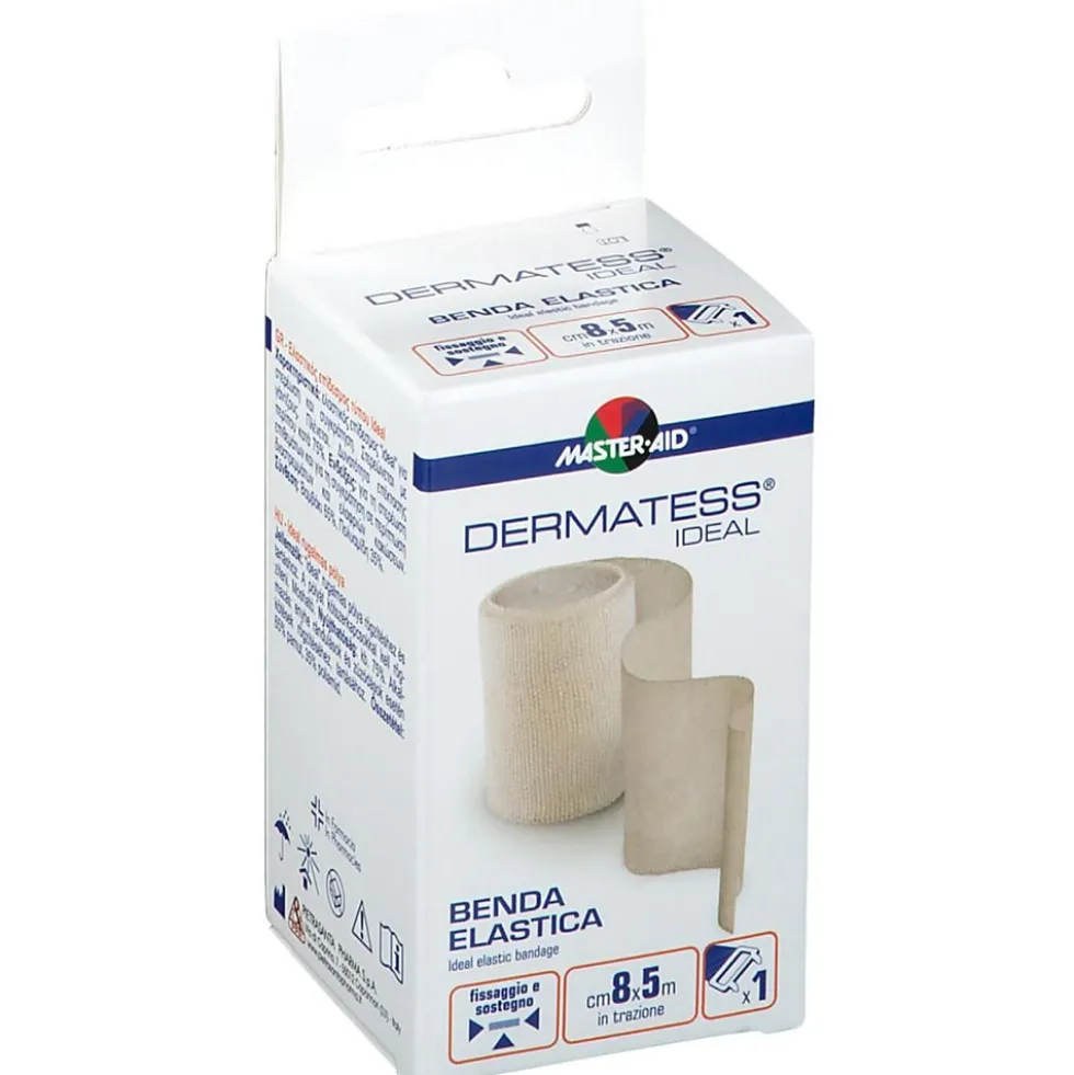 Master Aid Dermatess - Ideal Benda elastica 8cm x 5m, 1 pezzo