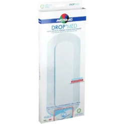Master-Aid Drop Med - Medicazione in TNT Autoadesiva 10.5 x 25 cm, 3 Medicazioni