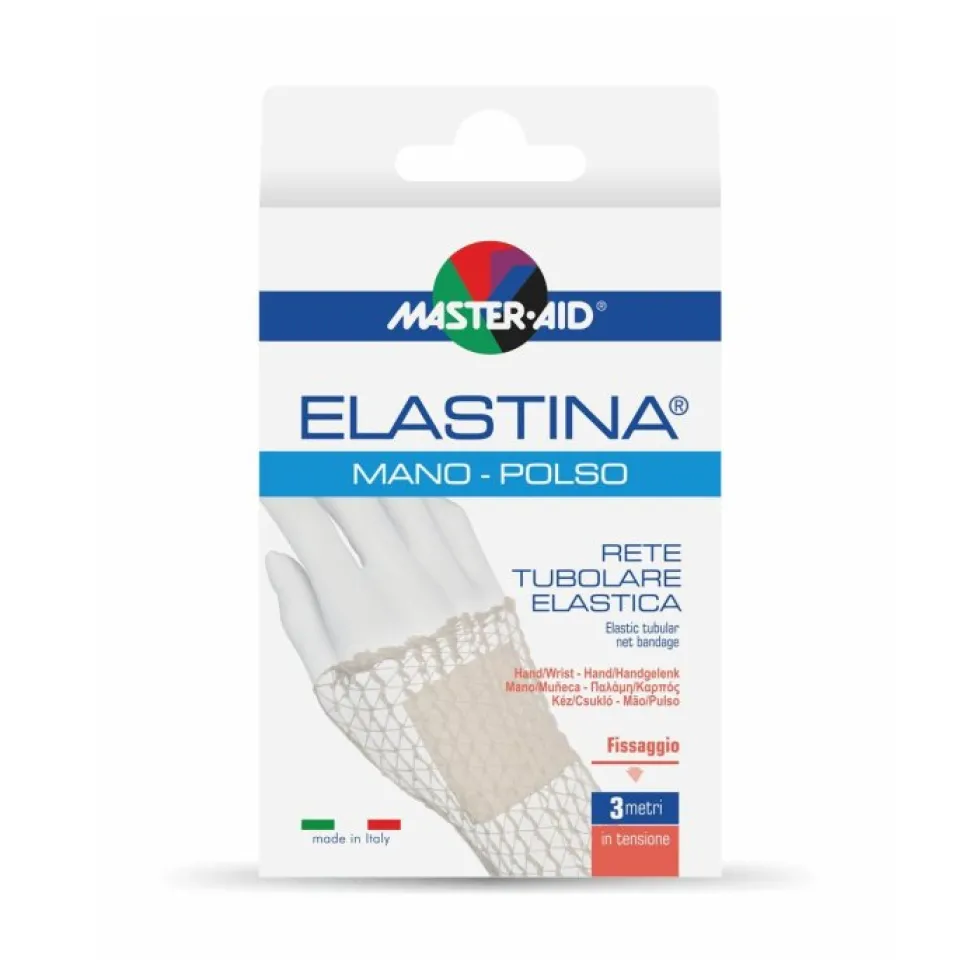 Master-Aid Elastina - Mano Polso Rete tubolare elastica, 3 metri