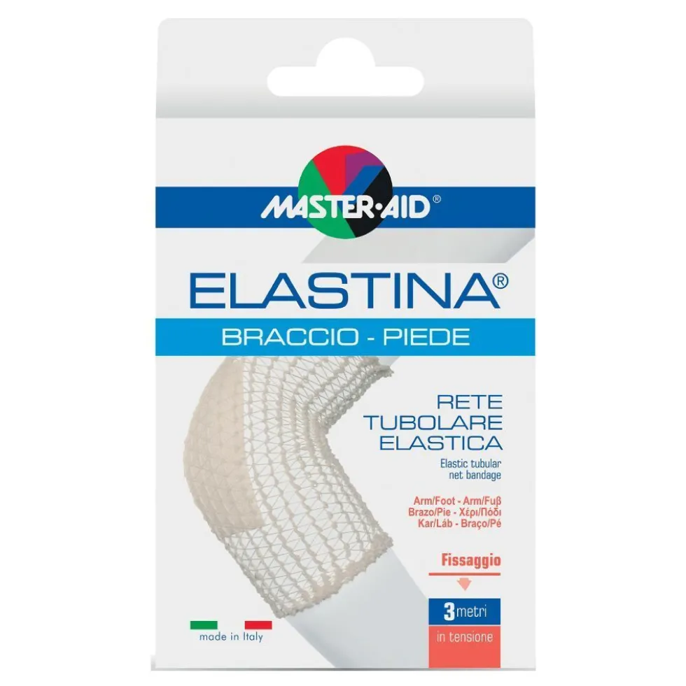 Master-Aid Elastina rete tubolare elastica per braccio e piede, 3 metri