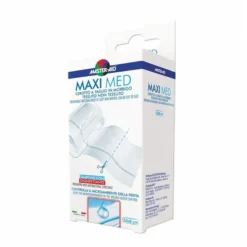 Master-Aid Maximed - Cerotto a taglio morbido antibatterico per ferite, 1 pezzo da 50x6 cm