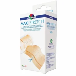 Master-Aid Maxi Stretch - Cerotto a taglio in tessuto elastico per pelli sensibili 50 x 6 cm