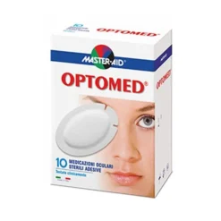 Master-Aid Opto Med - Medicazione oculare adesiva per la protezione dell'occhio, 5 pezzi