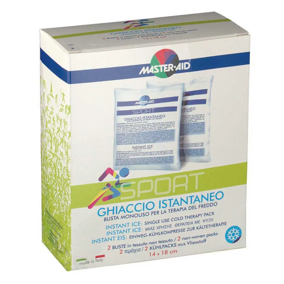 Master-Aid Sport - Ghiaccio Istantaneo, 2 Buste