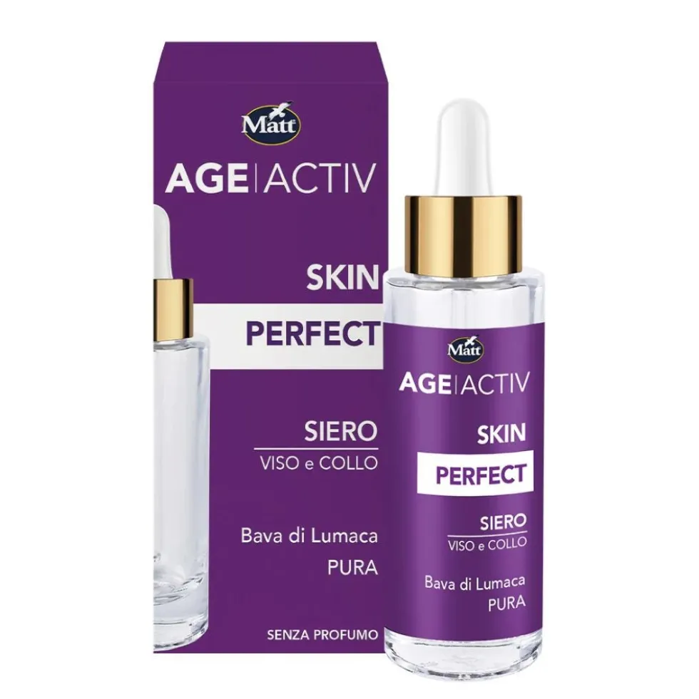 Matt Age Activ - Skin Perfect Siero Viso e Collo, 30ml