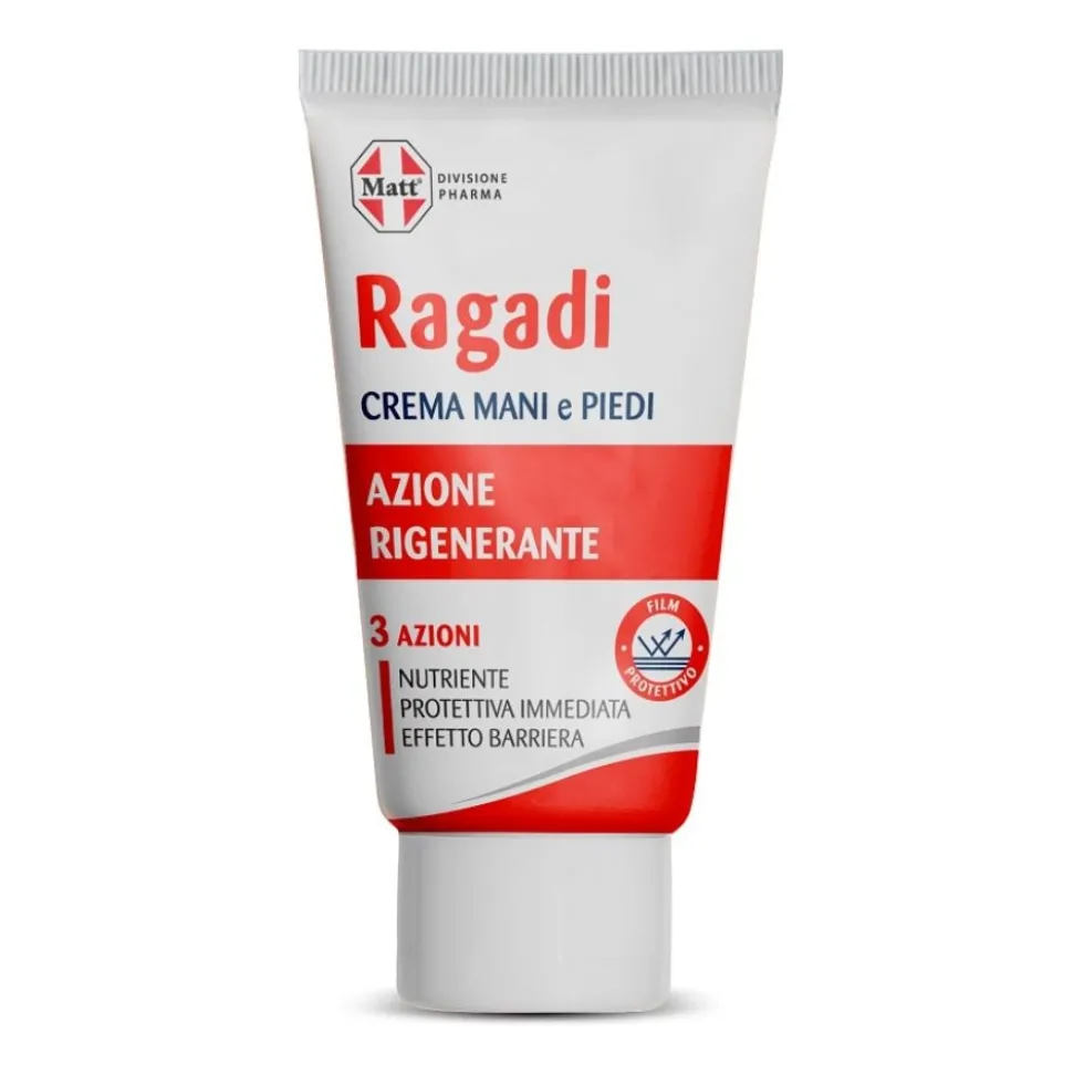 Matt Ragadi Crema Mani e Piedi Azione Rigenerante, 75ml