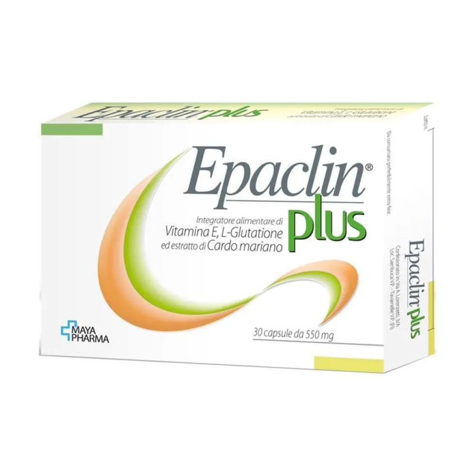Maya Pharma Epaclin Plus Integratore Alimentare 30 Capsule Da 550 mg