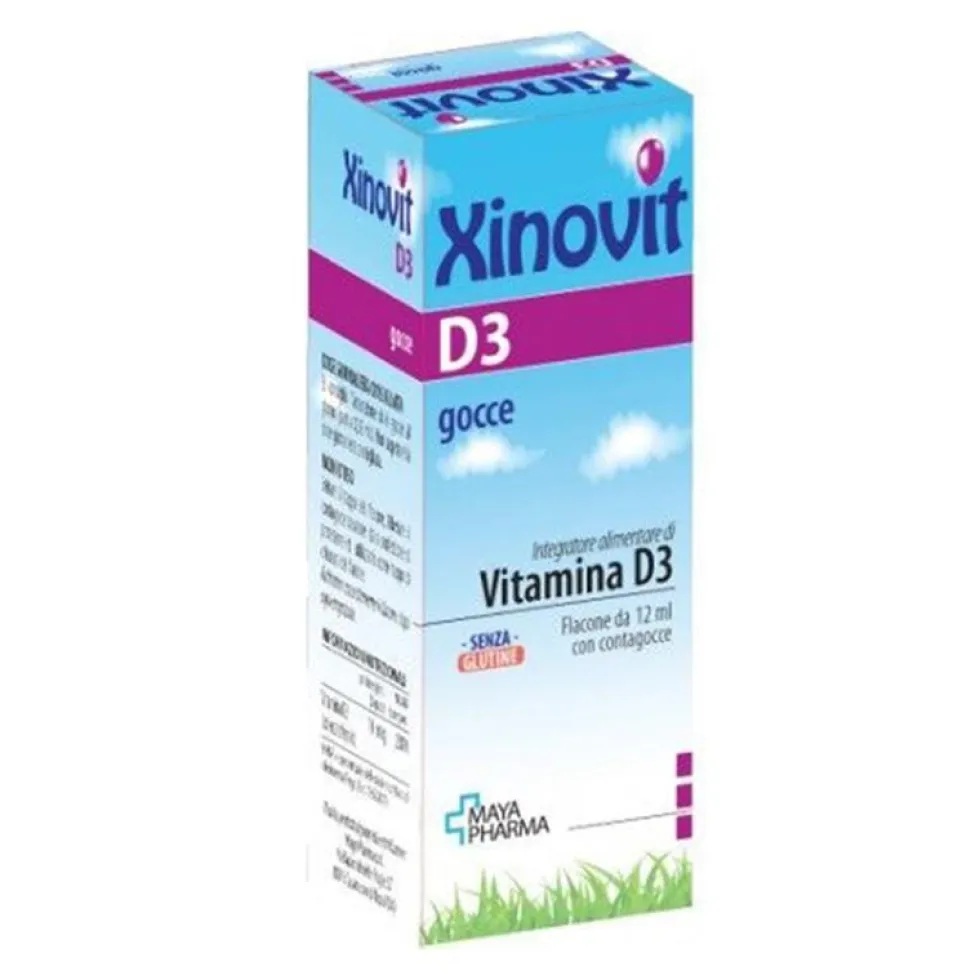 Maya Pharma Xinovit D3 Gocce Integratore Alimentare Di Vitamina D3, 12ml