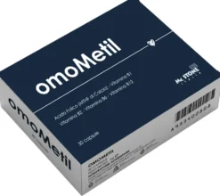 Mc Stone Omometil - Integratore per il metabolismo dell'omocisteina e la gravidanza, 30 capsule