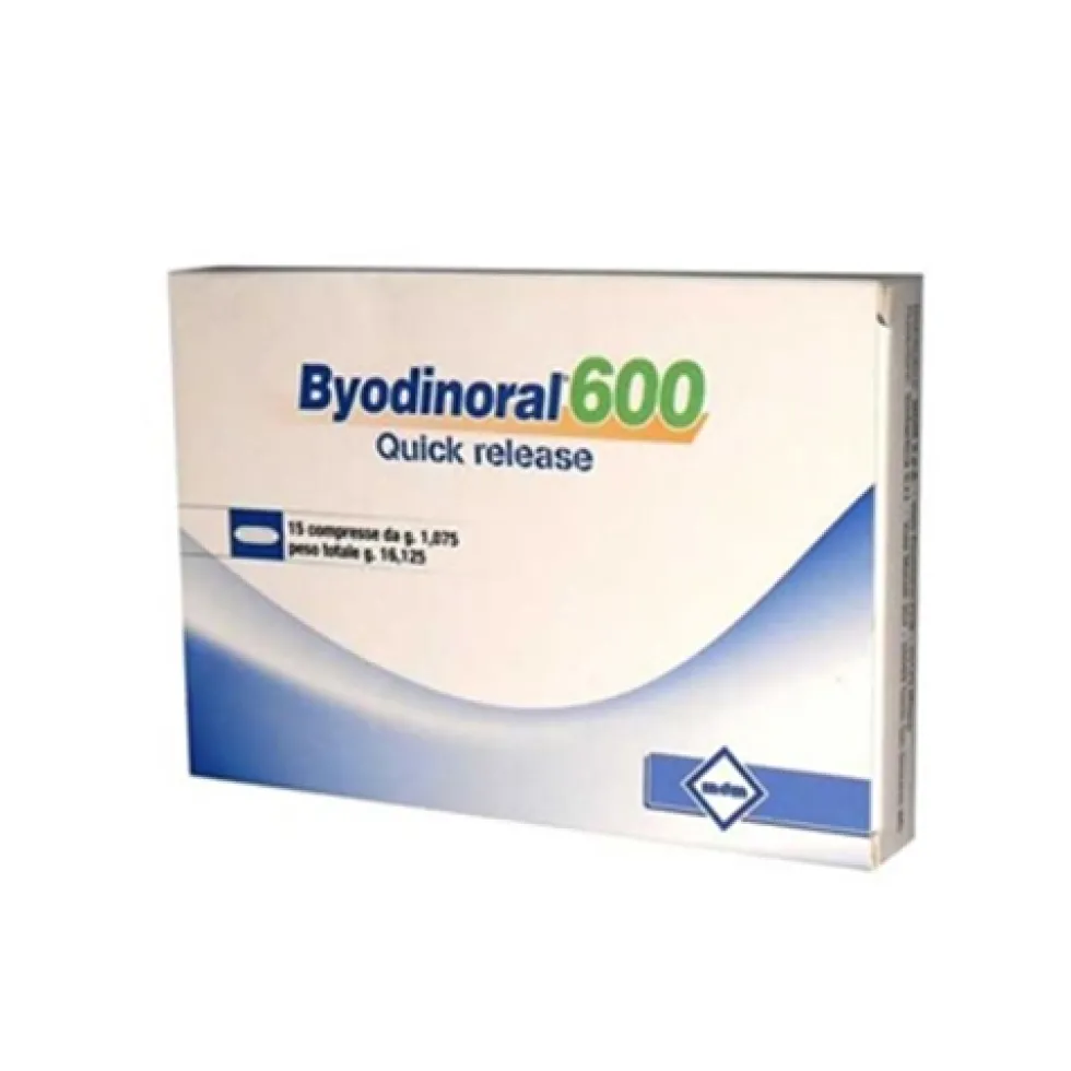Mdm Byodinoral 600 Integratore Alimentare 15 Compresse