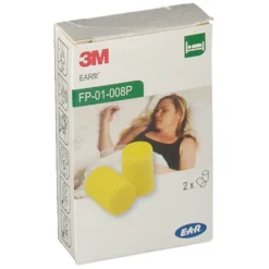3M Ear Classic - Tappi auricolari per la protezione dell'udito, 2 paia