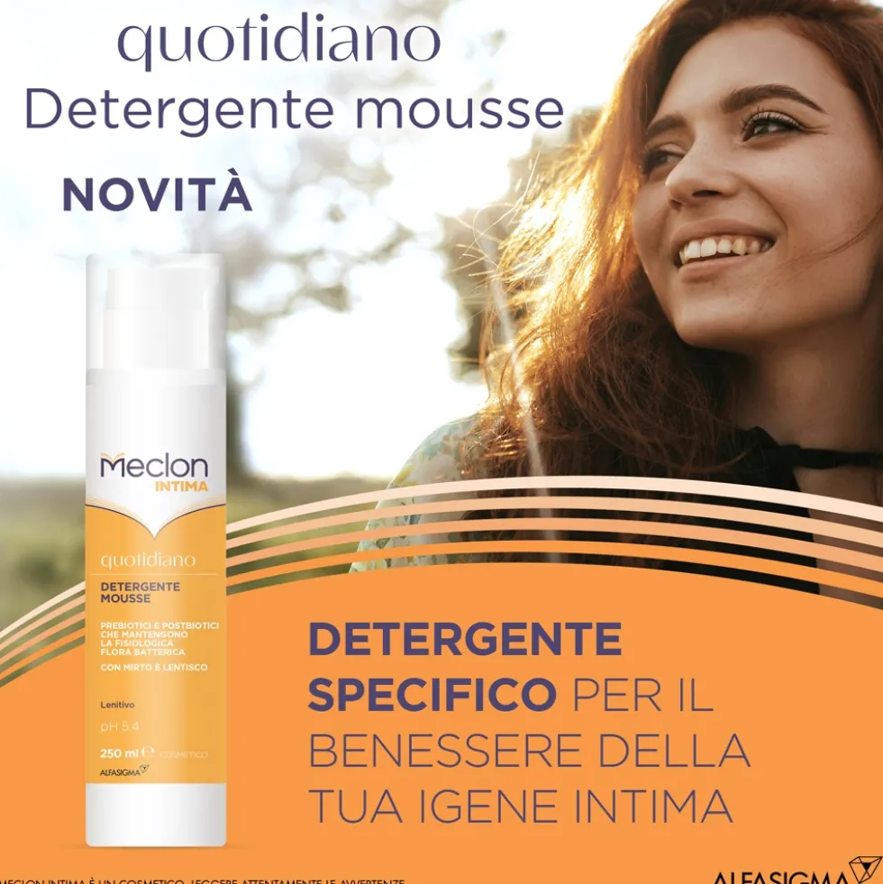 Meclon Quotidiano Detergente in Mousse Lenitivo pH 5.4, 250ml