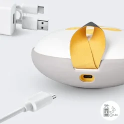 Medela Swing Maxi - Tiralatte elettrico doppio per l'estrazione del latte, 2 bottiglie da 150 ml