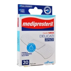Medipresteril Cerotti Delicati Assortiti TNT 7x2 cm, 20 Cerotti
