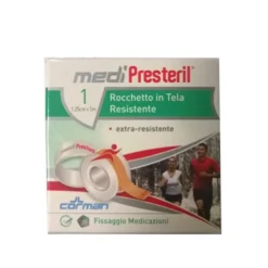 Medipresteril Cerotto In Rocchetto In Tela Resistente 1,25cm x 5m 1 Pezzo