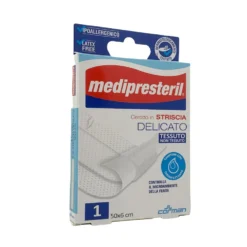 Medipresteril Cerotto in striscia - Cerotto delicato per le medicazioni, 1 pezzo da 50x6 cm