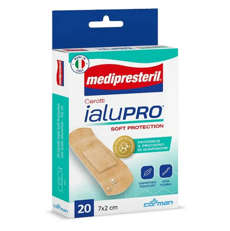Medipresteril Ialupro - Soft Protection Cerott 7x2cm, 20 cerotti
