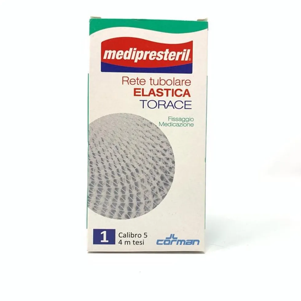 Medipresteril Rete Tubolare Elastica Torace, Calibro 5 4m 1 Pezzo