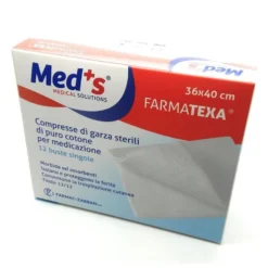 Med's Farmatexa - Compresse Di Garza Sterili 36 x 40 cm 12 Pezzi