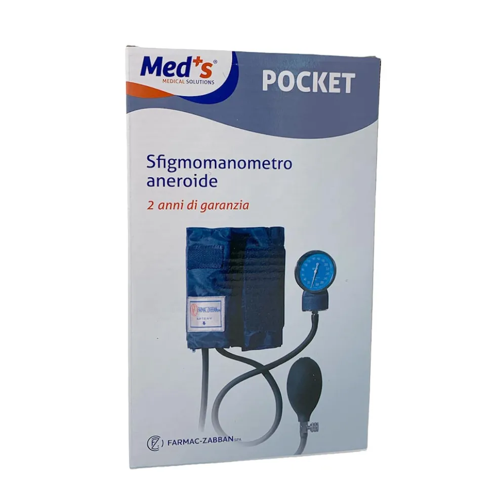Med's Sfigmomanometro Aneroide manuale Pocket