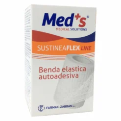 Med's Sustinea Flex Line - Benda Elastica Autoadesiva 4m x 8cm, 1 pezzo