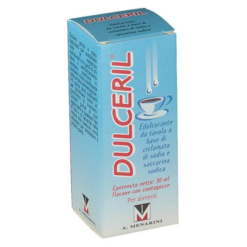 Menarini Dulceril Dolcificante in Gocce Acalorico Senza Aspartame, 30ml