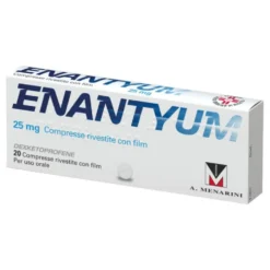 Menarini Enantyum 25Mg Dexketoprofene per Dolore Lieve e Moderato, 20 Compresse Rivestite