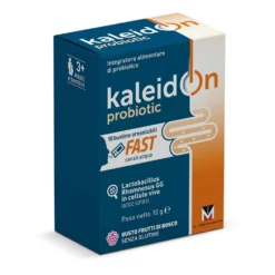 Menarini Kaleidon - Probiotic Fast Integratore Gusto Frutti Di Bosco, 10 Bustine