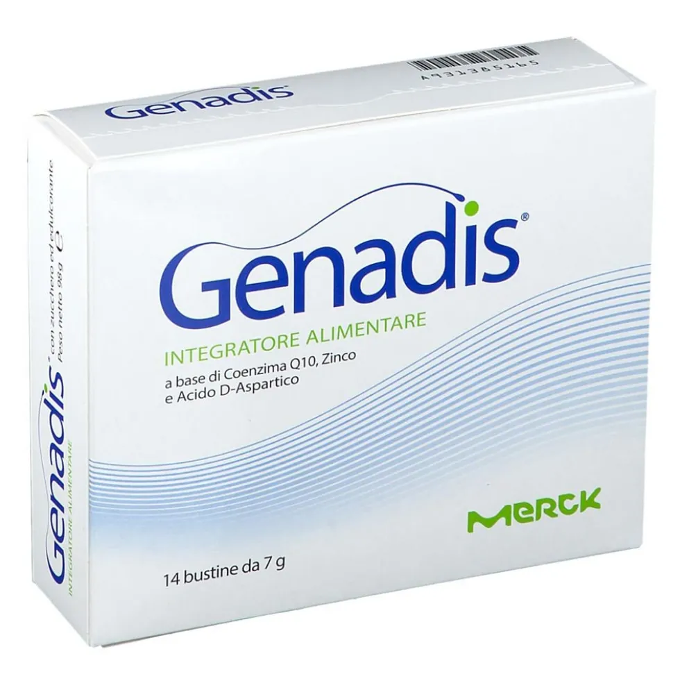 Merck Serono Genadis Integratore Alimentare, 14 Bustine