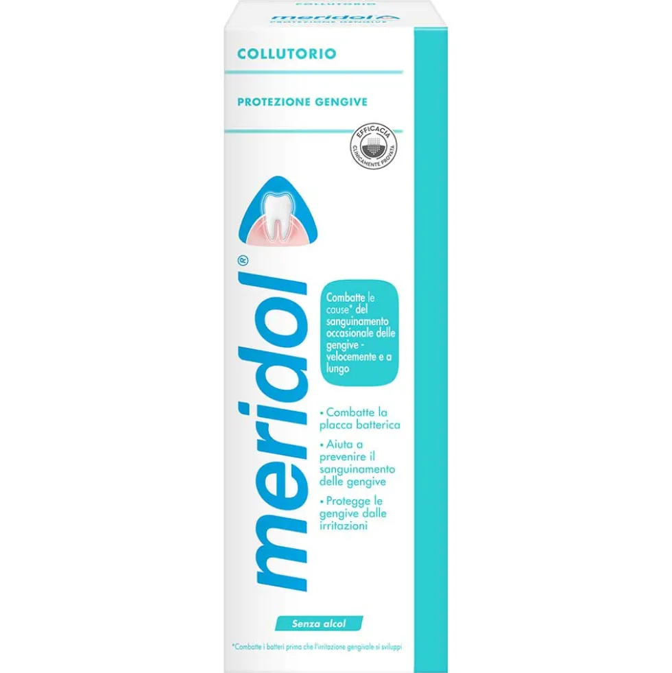 Meridol Collutorio Protezione Gengive Efficacia Antibatterica, 400ml