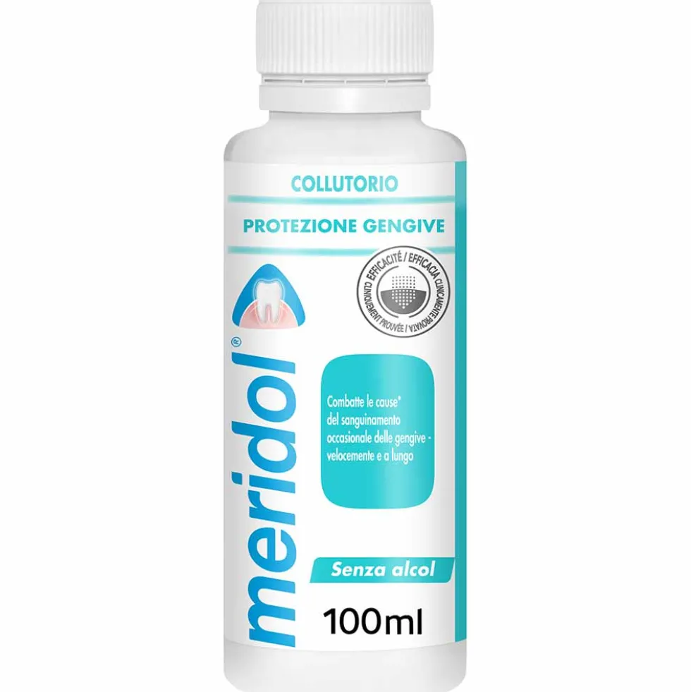Meridol Collutorio Protezione Gengive con Antibatterico, 100ml