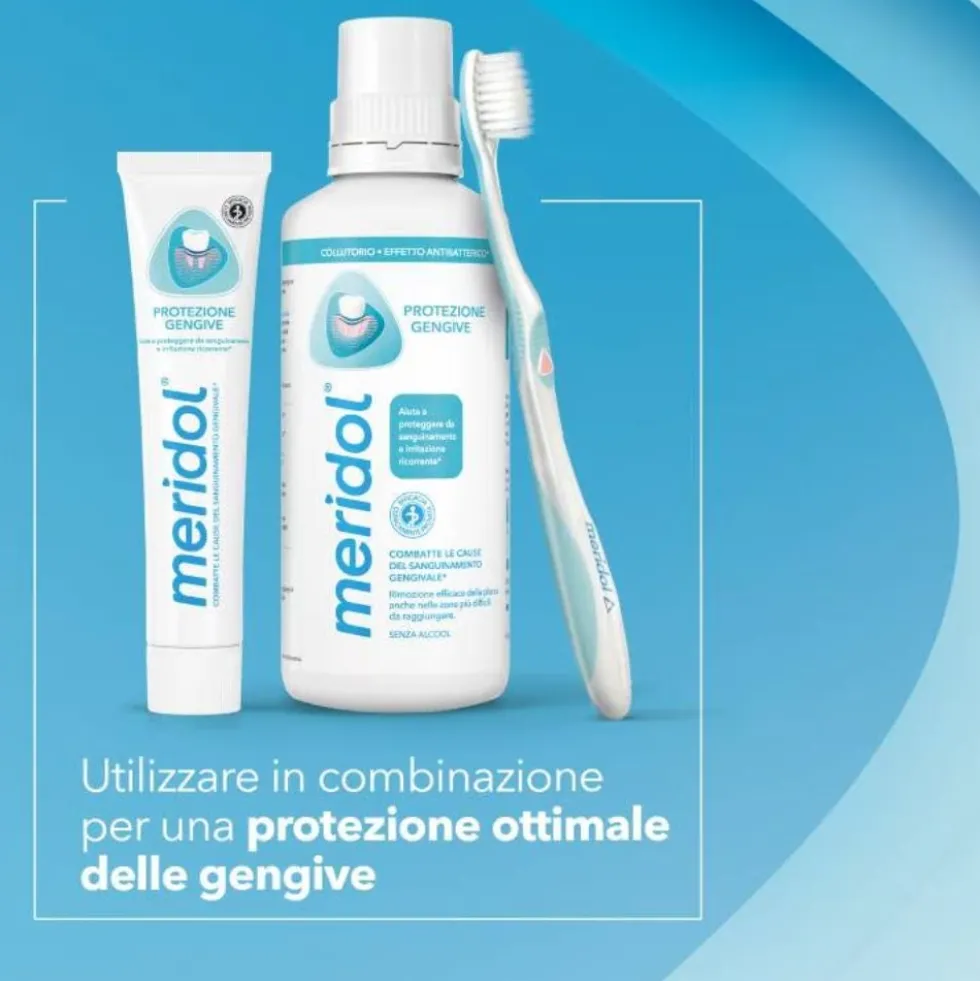 Meridol Dentifricio Protezione Gengive, 75ml