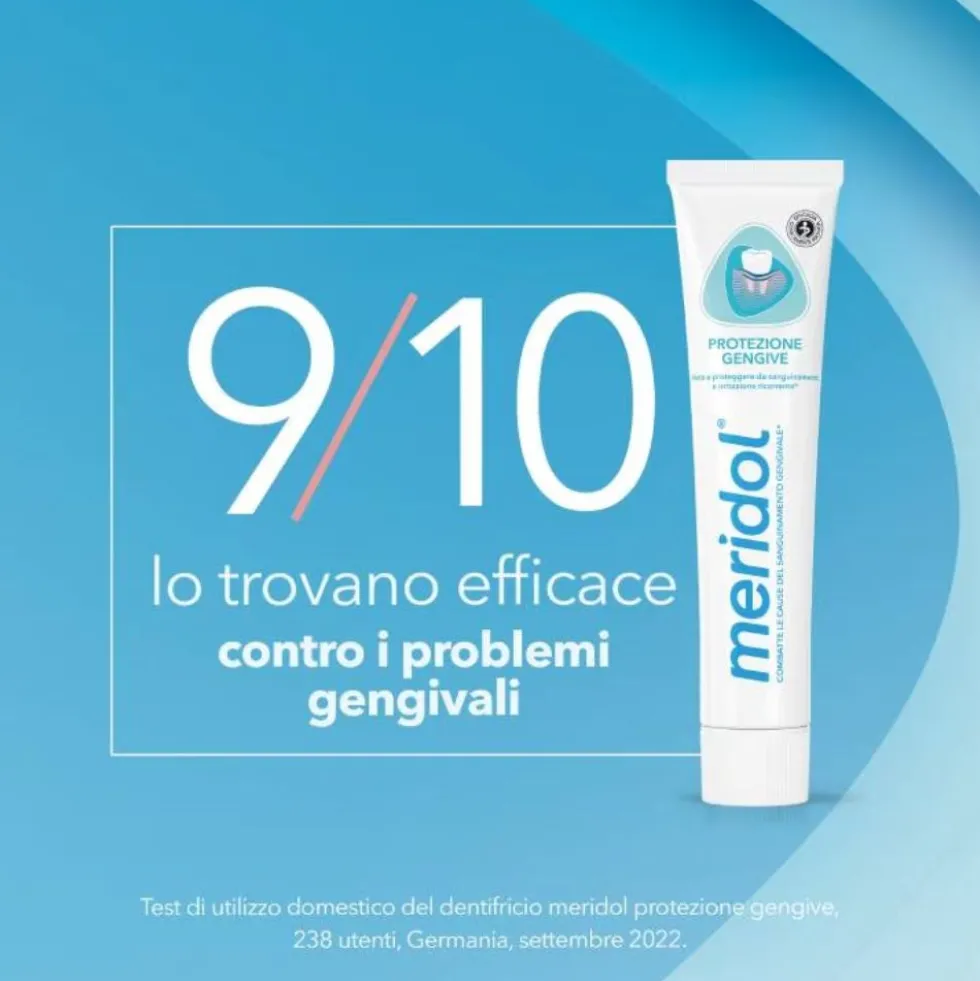 Meridol Dentifricio Protezione Gengive, 75ml