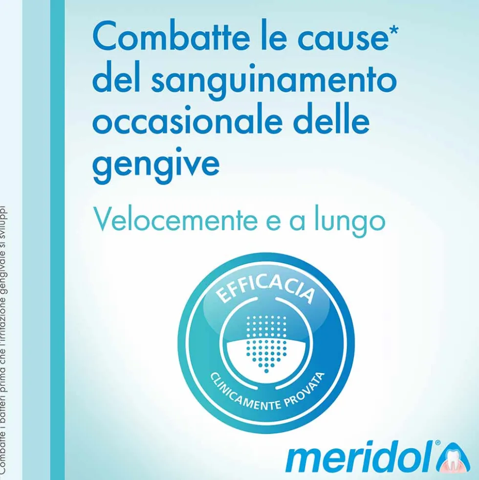 Meridol Dentifricio Protezione Gengive Combatte Batteri e Irritazione, 2 x 75ml