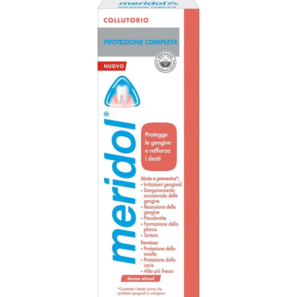 Meridol Protezione Completa Collutorio per Gengive Sanguinanti, 400ml
