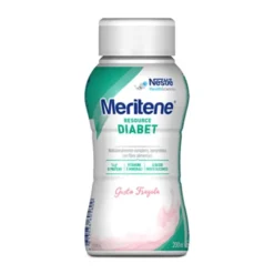 Meritene Resource Diabet fragola - Bevanda iperproteica per il controllo glicemico, 200 ml