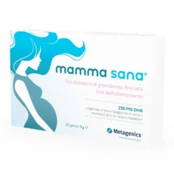 Metagenics MammaSana - Integratore alimentare per la gravidanza e l'allattamento, 30 capsule