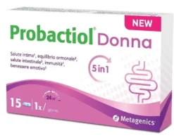 Metagenics Probactiol Donna - Integratore per l'equilibrio intimo e intestinale, 15 capsule
