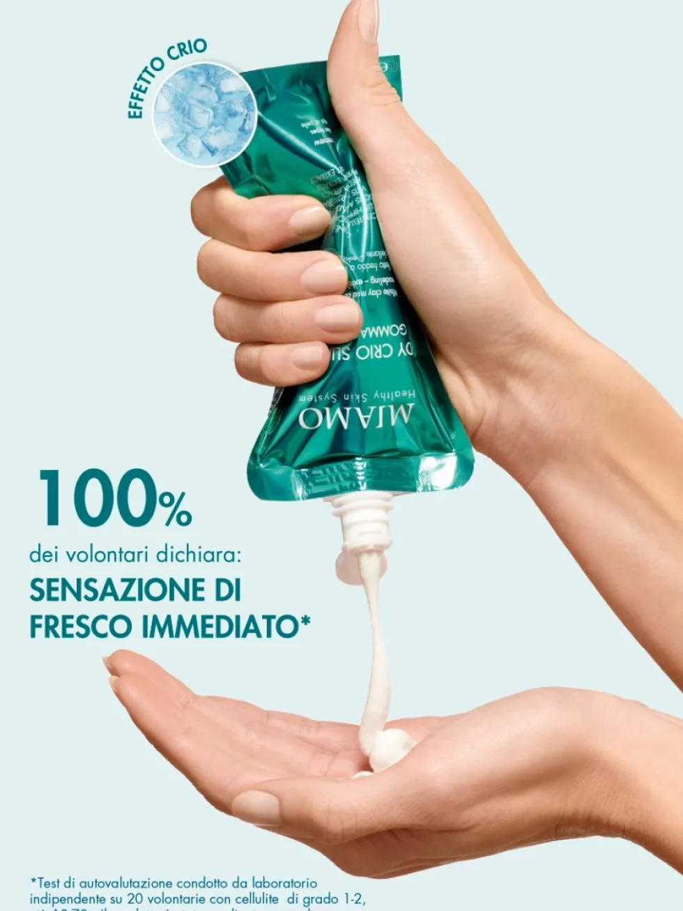Miamo Body Crio Slimming Gommage & Mud Fango Corpo Rimodellante Esfoliante Tonificante, 100g