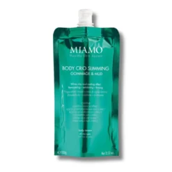 Miamo Body Crio Slimming Gommage & Mud Fango Corpo Rimodellante Esfoliante Tonificante, 100g