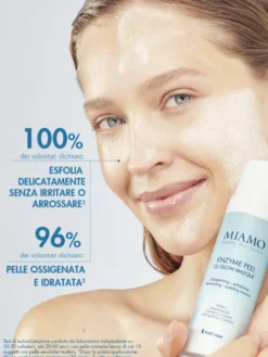 Miamo Enzyme Peel O2 Glow Masque Maschera Esfoliante Ossigenante, 45ml