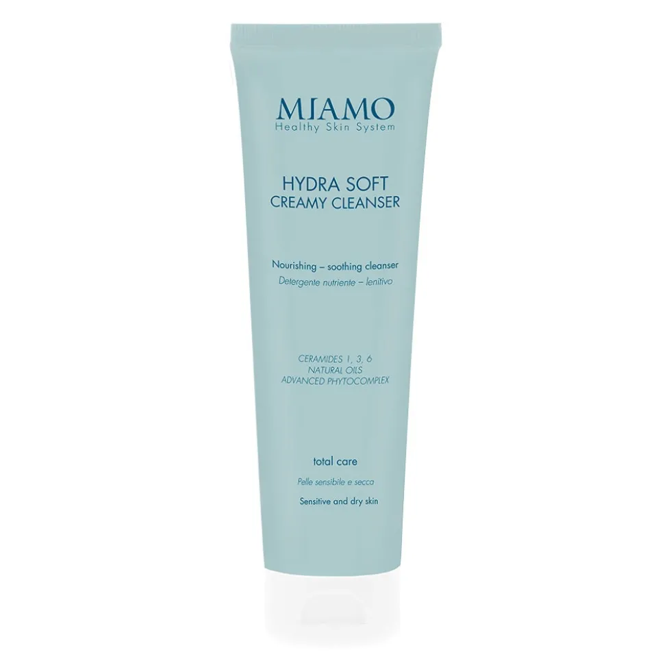 Miamo Hydra Soft Creamy Cleanser Total Care Crema Detergente Viso, 150ml