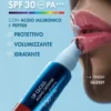 Miamo Lip Gloss Aging Defense SPF30 Protettivo Volumizzante e Idratante colore Coral, 15ml