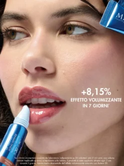 Miamo Lip Gloss Aging Defense SPF30 Protettivo Volumizzante e Idratante colore Nude, 15ml