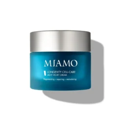 Miamo Longevity Cell-Care Light Velvet - Crema viso rigenerante per la pelle normale e grassa, 50 ml