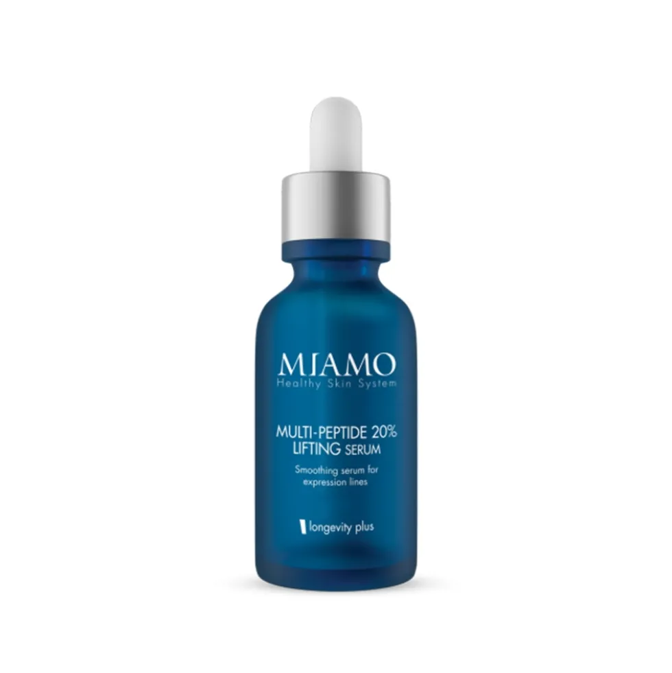 Miamo Longevity Plus - Multi-Peptide 20% Lifting Serum Siero Tensore, 30ml