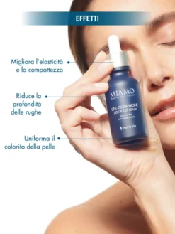 Miamo Protocollo Lift & Aox - Cofanetto di sieri viso ad azione lifting e anti-età, 3 pezzi